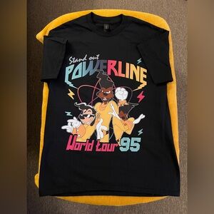 Gildan Black Powerline World Tour '95 T-Shirt